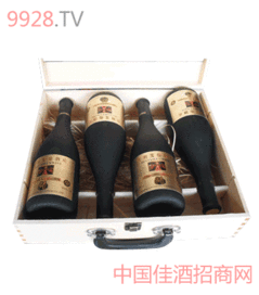 4支干紅木盒葡萄酒b招商 普利艾倫酒莊 中國美酒招商網